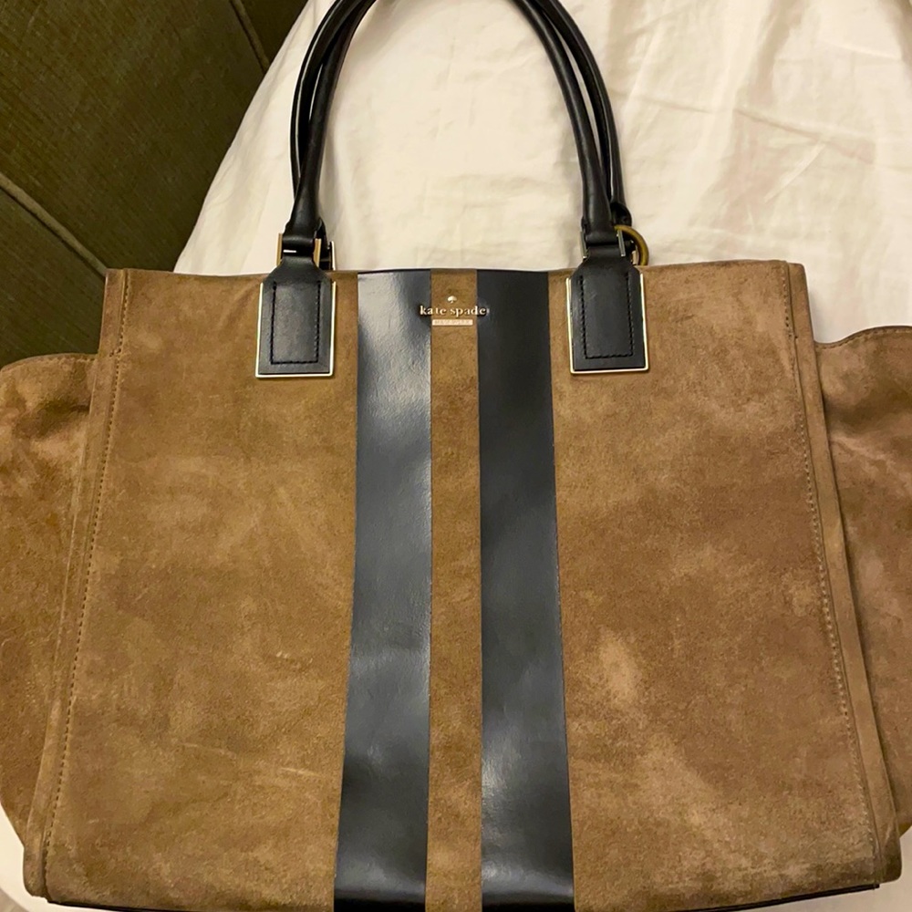 Kate Sade suede bag